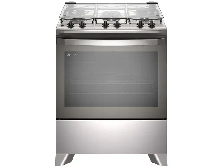 Cupom de R$150,00 de Desconto no Fogão 5 Bocas Electrolux Cinza Efficient PerfectCook
