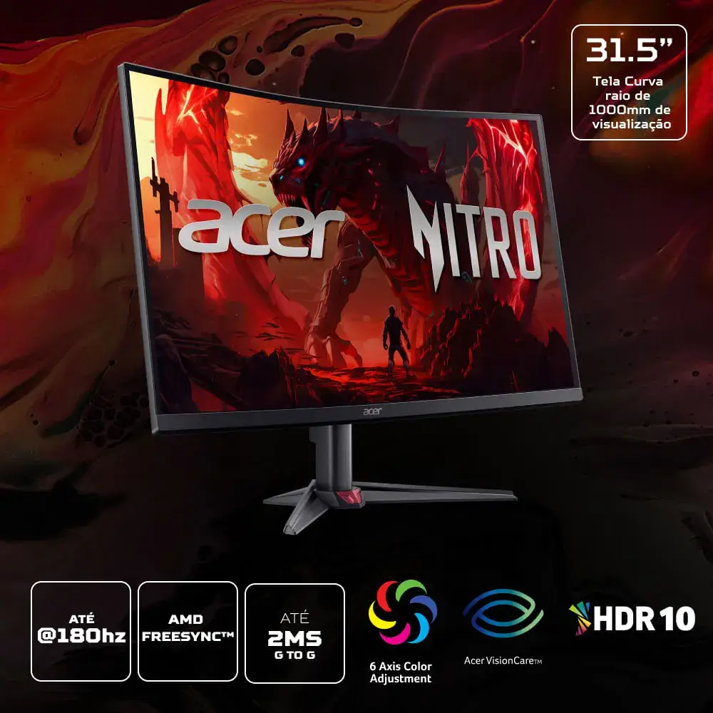 Até 35% De Desconto em Produtos para Gamers na Acer
